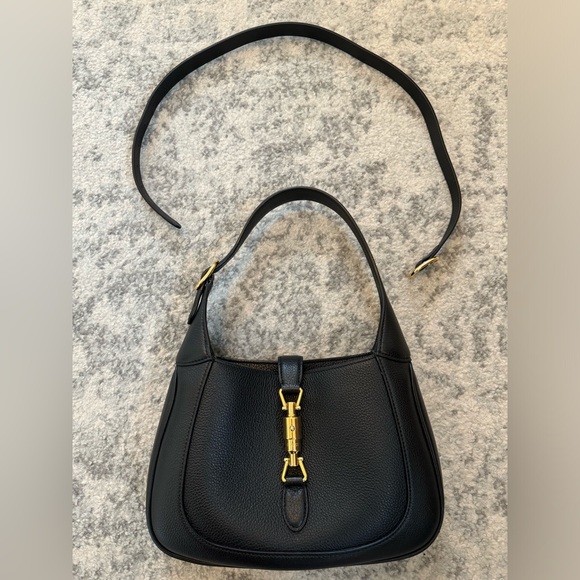 Gucci Jackie 1961 small natural grain bag black - Picture 2 of 9